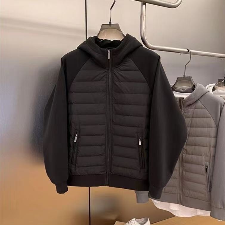 Mens Casual Hooded Jacket