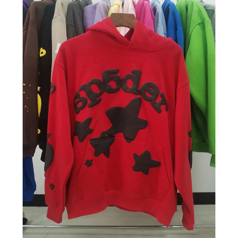 Thick fleece hoodie with a hood