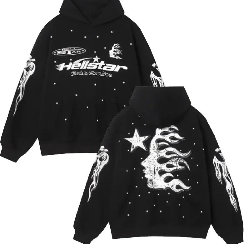 Punk Graphic Hoodie Sweatshirt