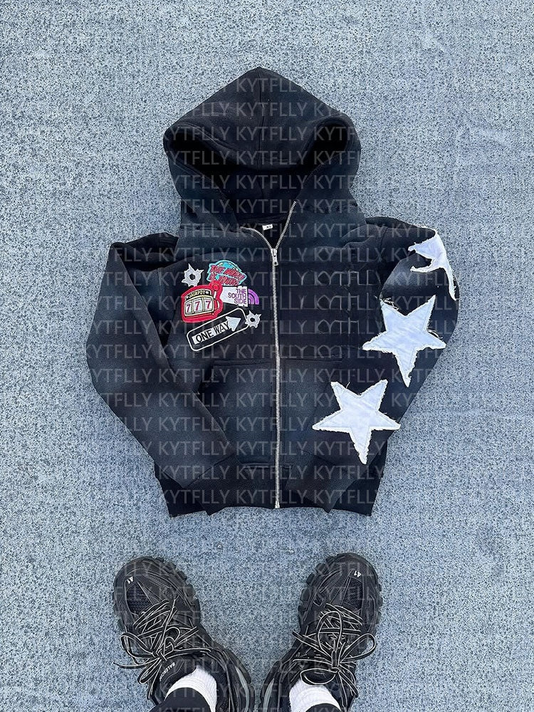 Digital print sweater