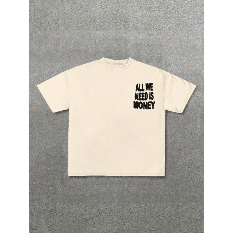 Printed Cotton T-Shirt Streetwear
