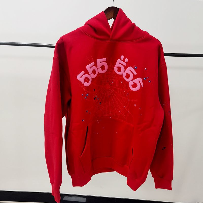 Thick fleece hoodie with a hood