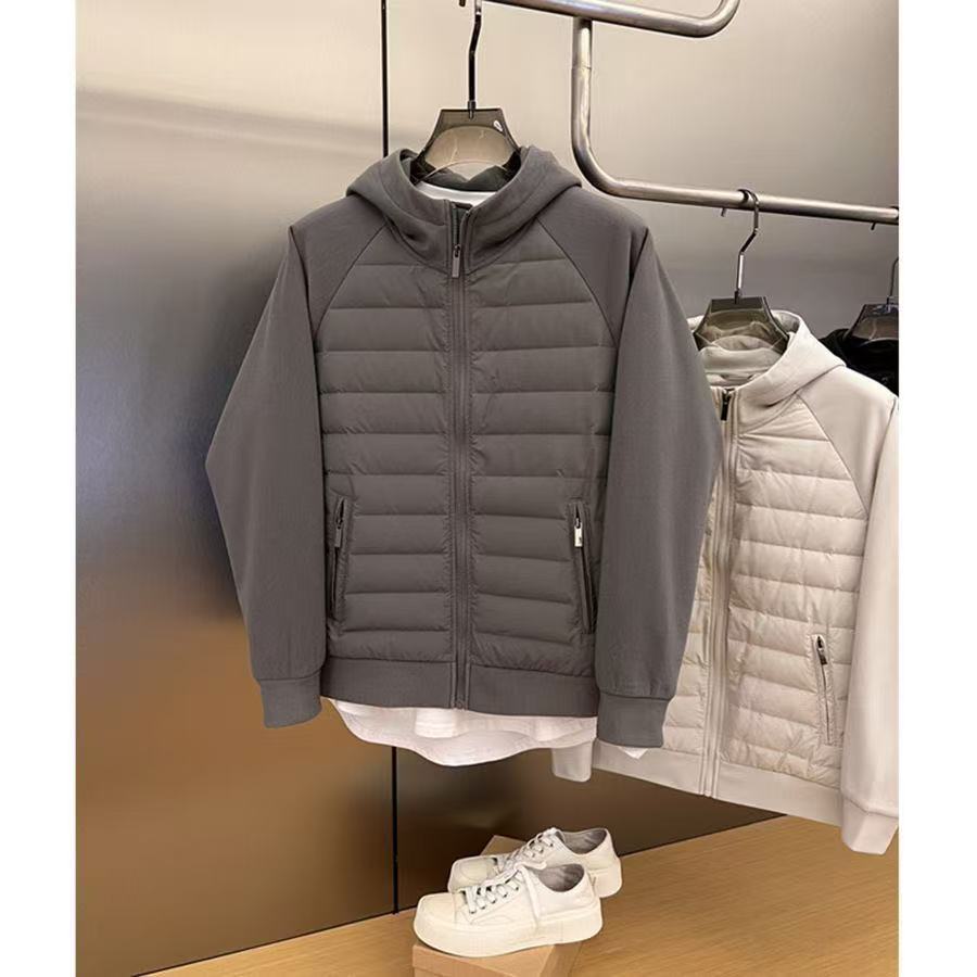 Mens Casual Hooded Jacket