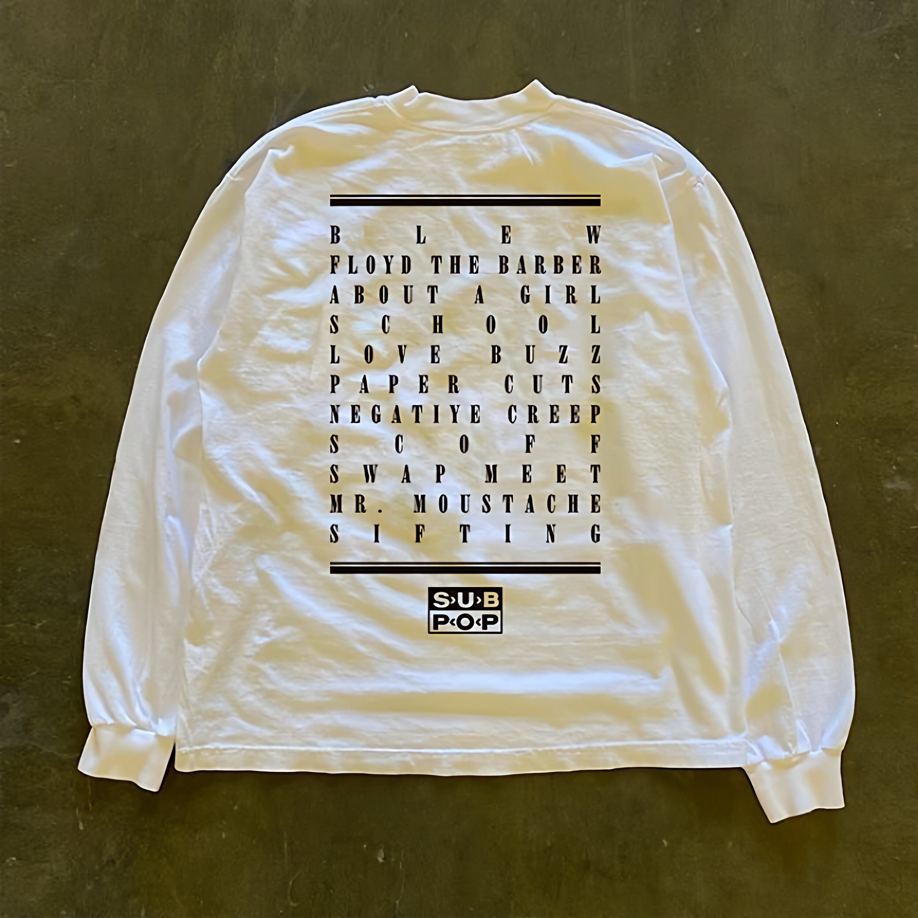 Heavyweight Band Print Cotton T-Shirt