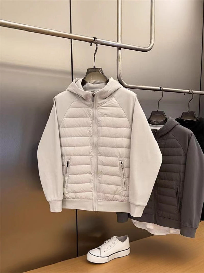 Mens Casual Hooded Jacket