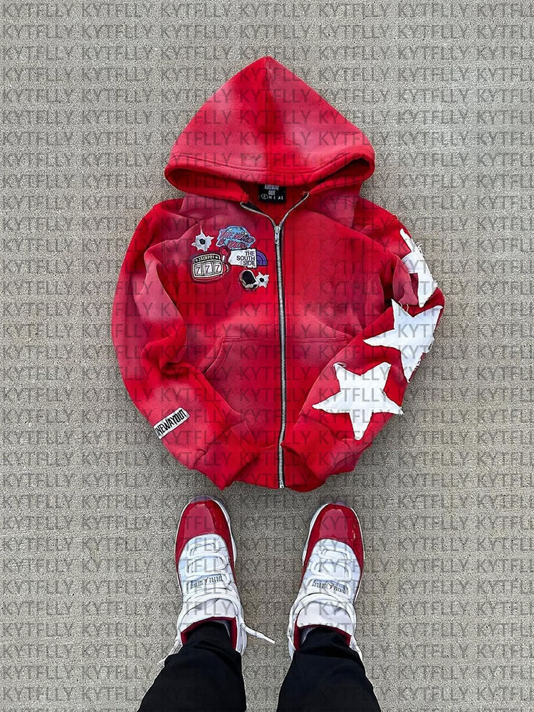 Digital print sweater