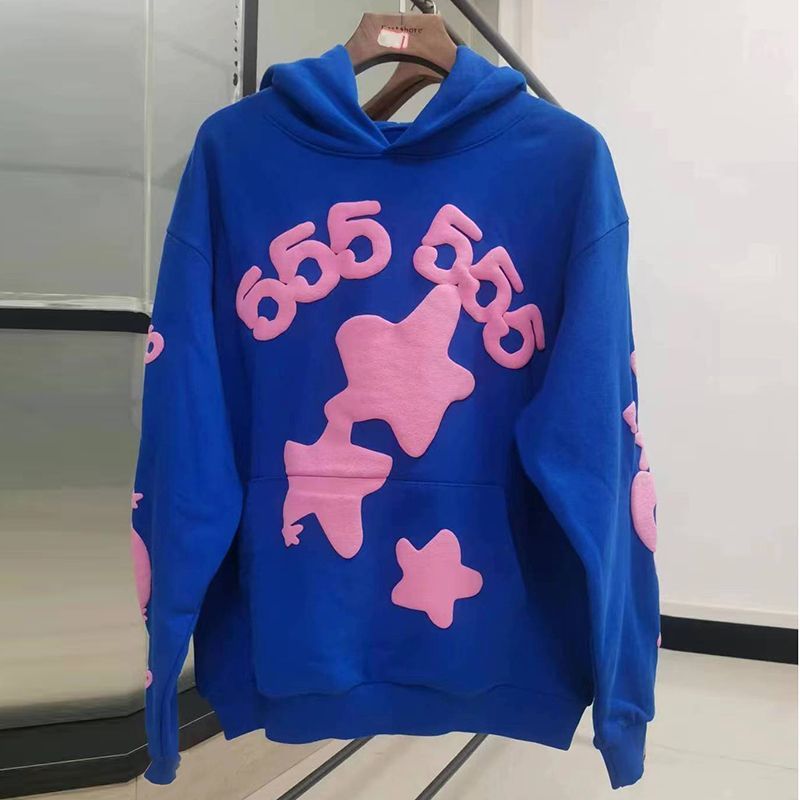 Thick fleece hoodie with a hood