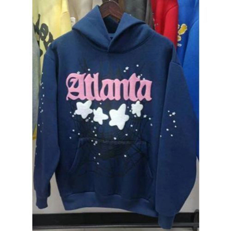 Thick fleece hoodie with a hood