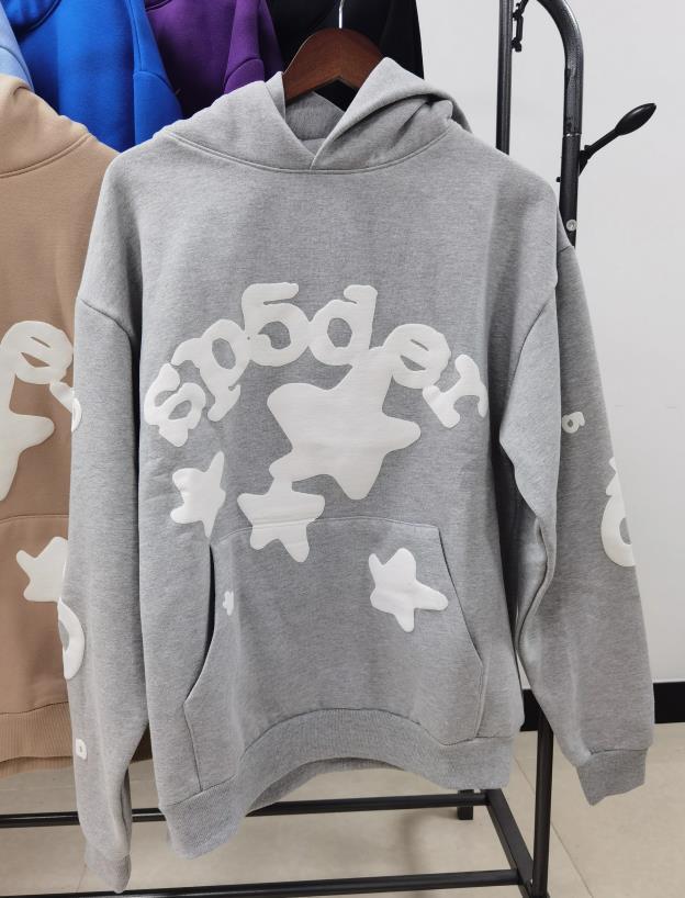 Thick fleece hoodie with a hood