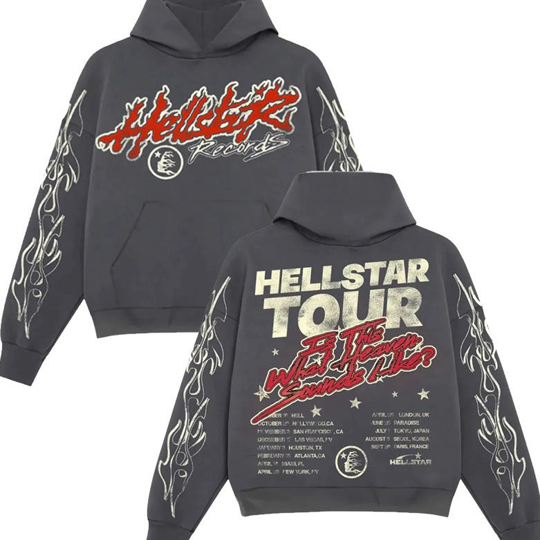 Punk Graphic Hoodie Sweatshirt