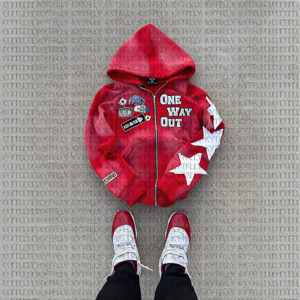 Digital print sweater