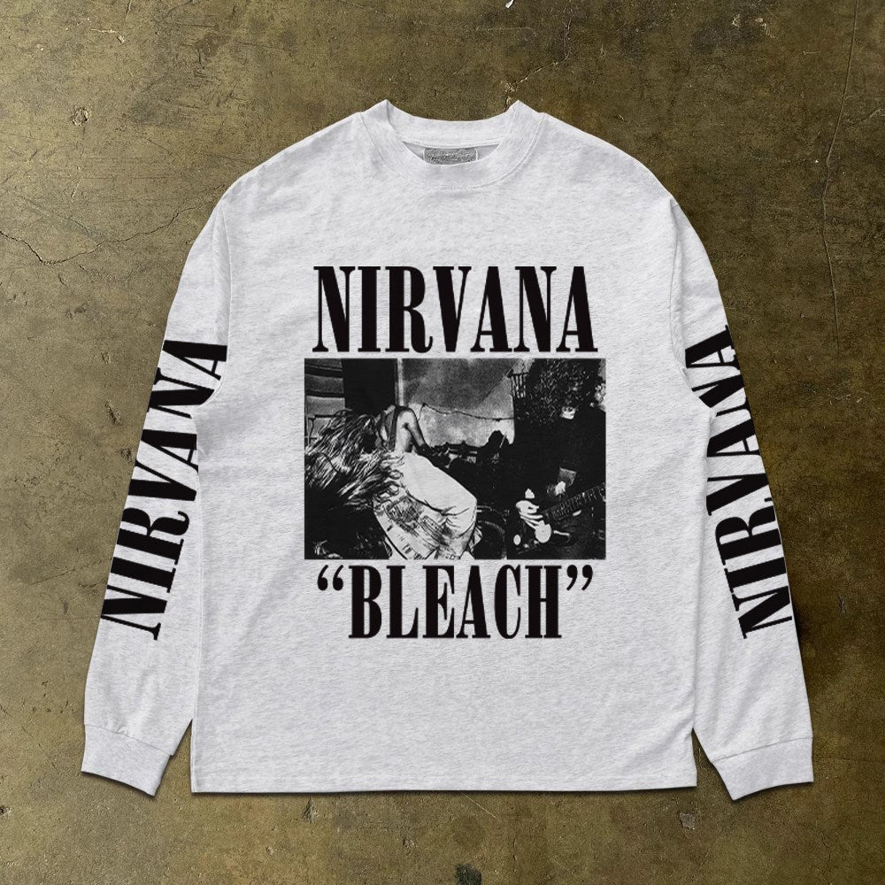 Heavyweight Band Print Cotton T-Shirt