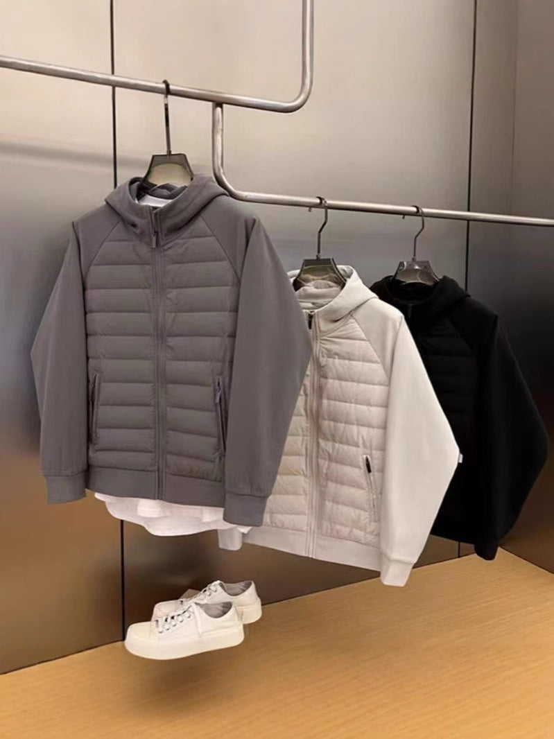 Mens Casual Hooded Jacket